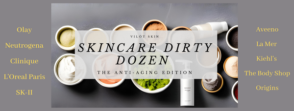 Skincare Dirty Dozen - The Anti-Aging edition