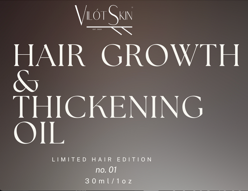 Hair growth hair oil thinning hair thickening hair  Crecimiento del cabello aceite para el cabello adelgazamiento del cabello engrosamiento del cabello Vilót Skin peil piel pelo 