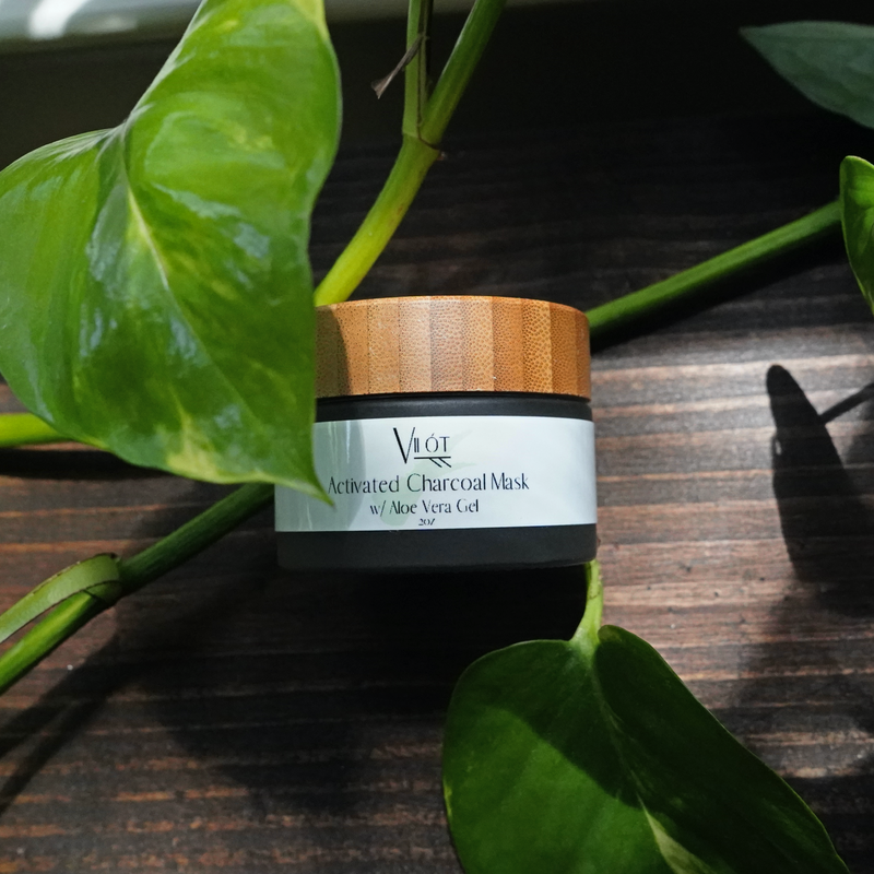 Vilot Skin Activated Charcoal Mask: Deep Pore Cleanse & Skin Detoxification